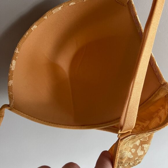 WingsLove Bra 32DDD Gold Leopard Padded Underwire NWT - Picture 9 of 11